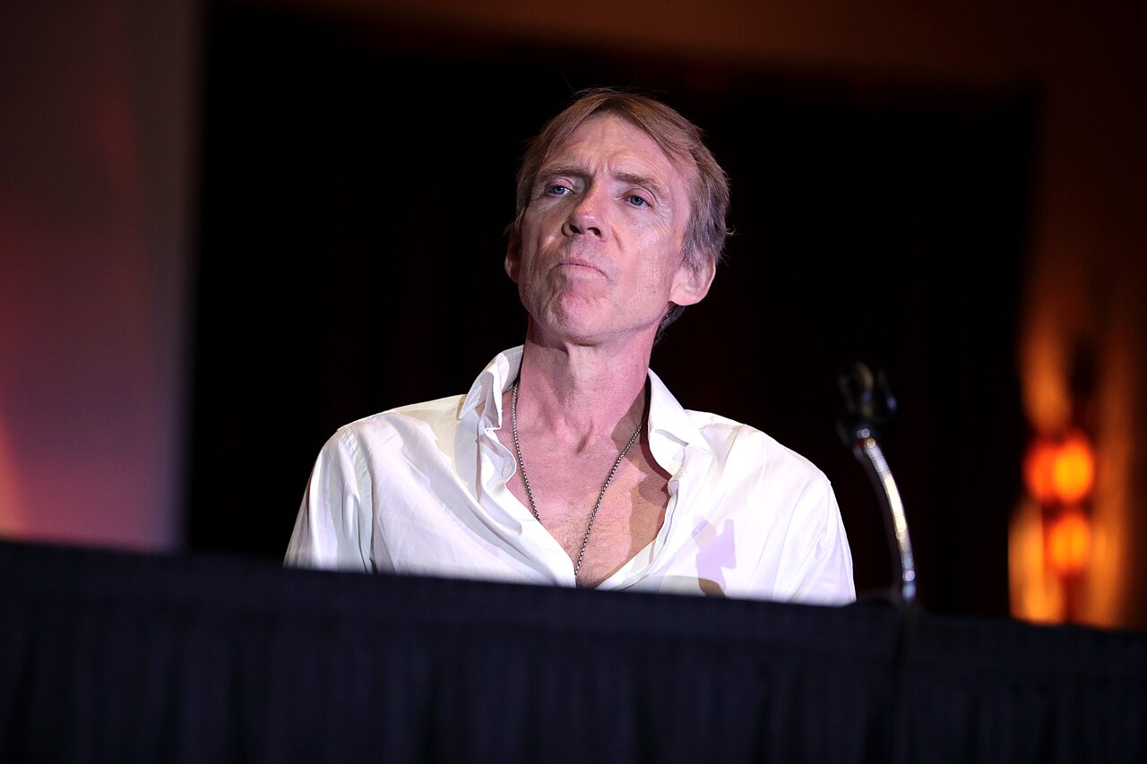 Richard Brake speaking with attendees at the 2023 Mad Monster Arizona Party at the Renaissance Phoenix Glendale Hotel &amp; Spa in Glendale, Arizona. Please att