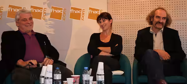 Rendezvous with Jacques Weber, Jean-Claude Houdinière, Isabelle Gélinas and Michel Vuillermoz at Fnac Saint-Lazare (Paris, France). (2007)