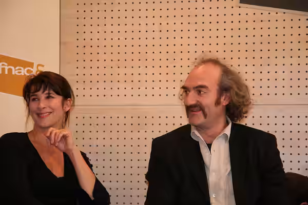 Rendezvous with Jacques Weber, Jean-Claude Houdinière, Isabelle Gélinas and Michel Vuillermoz at Fnac Saint-Lazare (Paris, France). (2007)