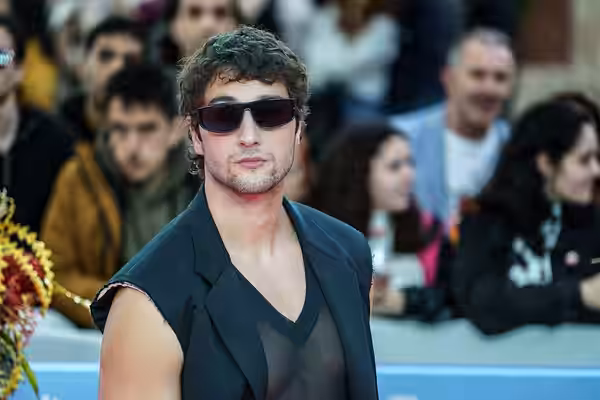 Agustín Della Corte at the Red Carpet during the Malaga 2025 Festival