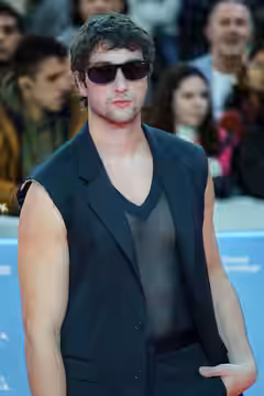 Agustín Della Corte at the Red Carpet during the Malaga 2025 Festival