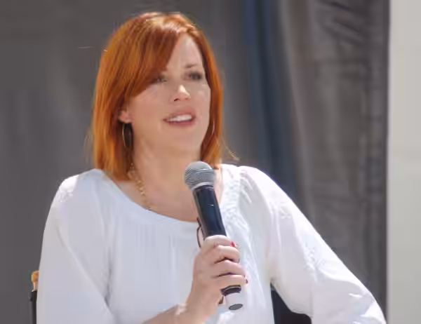 Molly Ringwald at the LA Festival of Books. (2013)