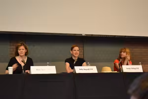 Maria Semple and Molly Ringwald in Conversation with Carolyn Kellogg of the LA Times (2013)