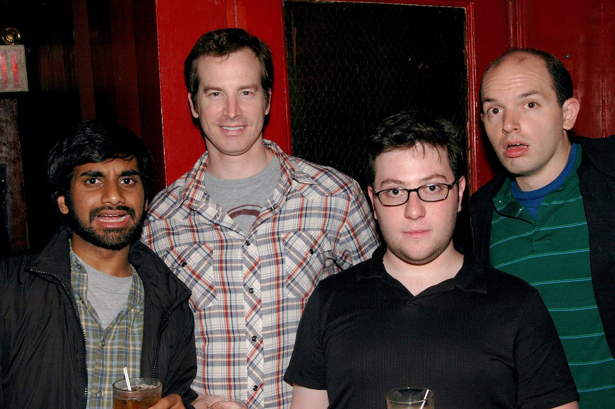 Aziz Ansari, Rob Huebel, Jason Woliner &amp; Paul Scheer of MTV's Human Giant (2007)