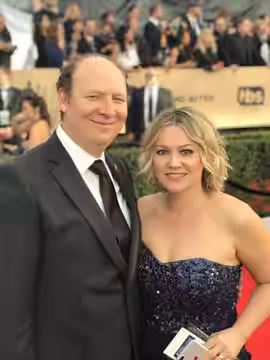 Dan Bakkedahl and his wife Irene 24th Screen Actors Guild Awards (2018)