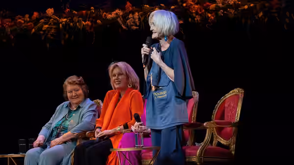 Gyles Brandreth & Judi Dench & The Dames - London Palladium - Sunday 5th March 2023