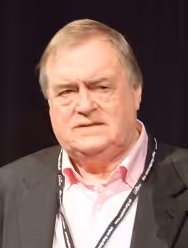 Dennis Skinner and John Prescott at the 2016 Labour Party Conference.