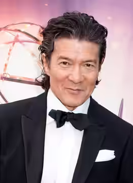 Tohoru Masamune at the 2019 Emmy Awards for ARTIFICIAL win