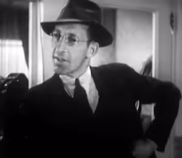 Charles Lane in American film Lady Luck (1936)