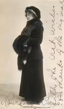 Stage actress Laura Hope Crews. Subjects: actresses (1911)
