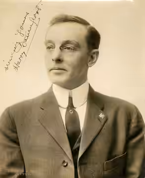 Stage actor Harry Davenport. Subjects: actors (1911)