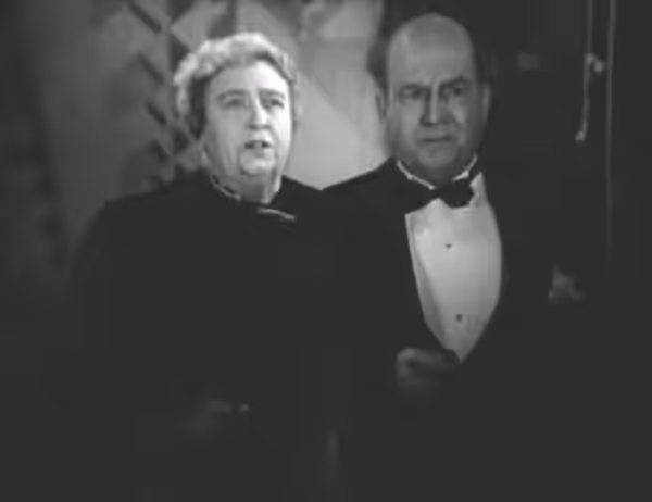 Jane Darwell and Ferris Taylor in The Zero Hour - cropped screenshot (1939)