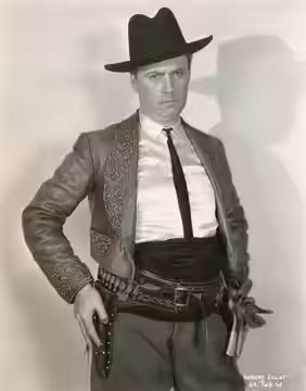 Film actor Robert Elliott in "Captain Thunder." Subjects (LCTGM): actors, motion pictures (1930)