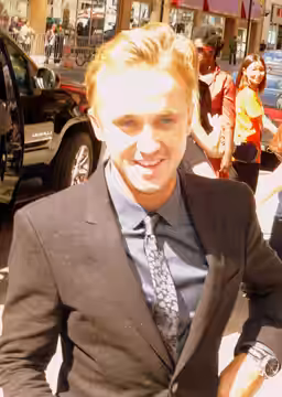 Tom Felton at the premiere of Belle, Toronto Film Festival 2013