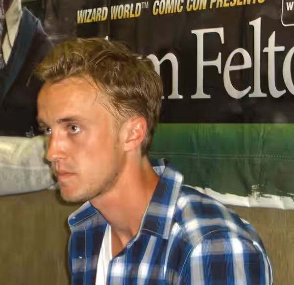 Actor Tom Felton at the Big Apple Convention in Manhattan, May 21, 2011. Photographed by Luigi Novi. This photo is not in the public domain. It may, however, be