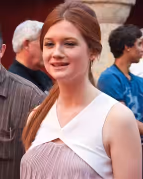 Bonnie Wright at the The Wizarding World of Harry Potter 2010.