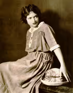 American actress Peggy Wood on page 27 of the December 1922 Shadowland.