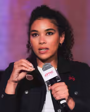 Alexandra Shipp at a Q&amp;A for Forbidden Fruits in Los Angeles, California (2026)