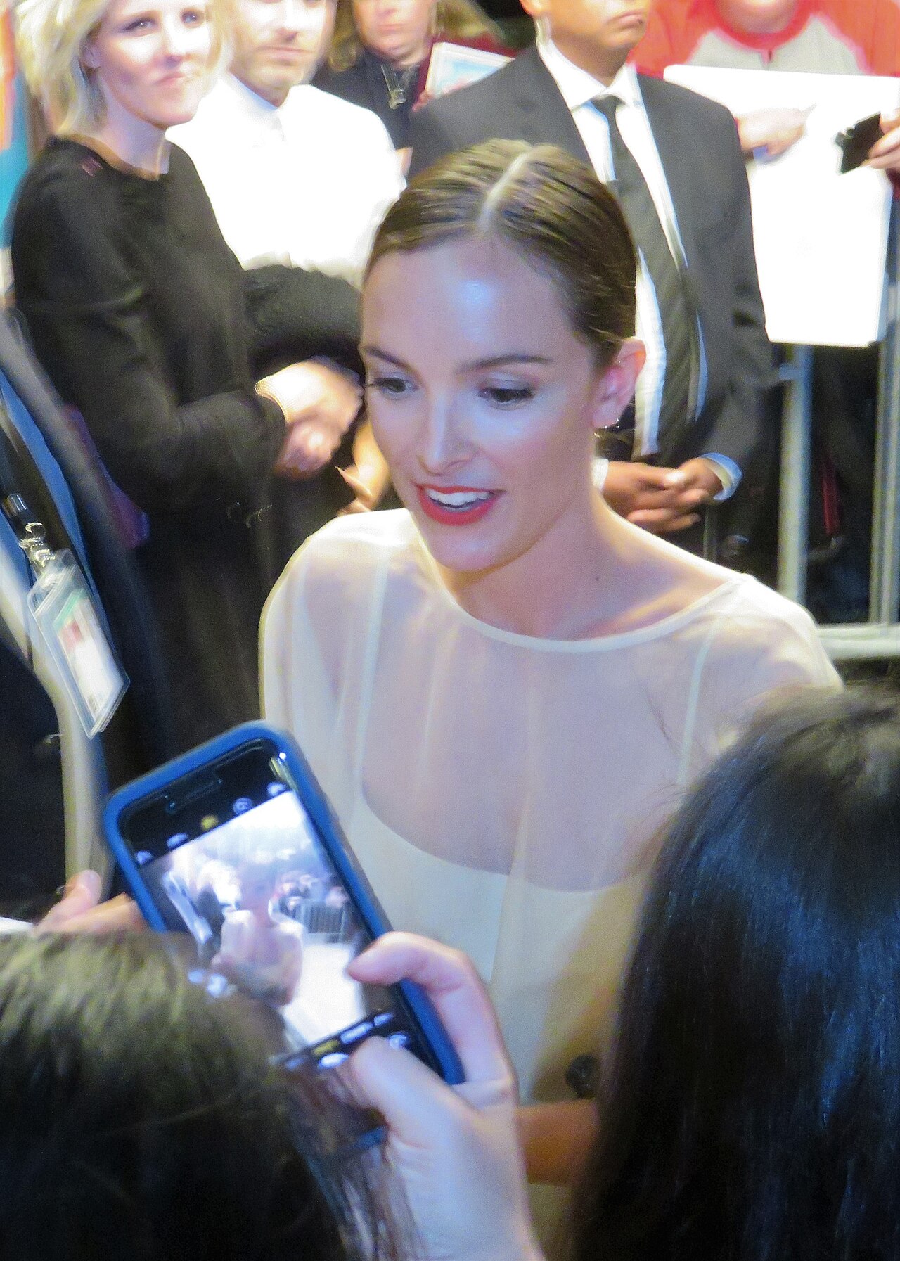 Jodi Balfour at the premiere of The Rest of Us, 2019 Toronto Film Festival