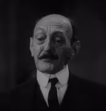 Clarence Wilson in The Front Page - cropped screenshot (1931)