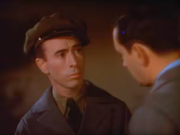 Screenshot from the film A Star is Born (1937)