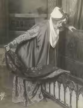 Canadian opera singer and actress Kathleen Howard (1884-1956) as Zita in Gianni Schicchi from Puccini's Il Trittico (1918)