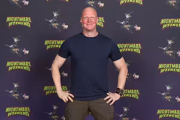 Derek Mears at Animate x Nightmare Weekend Des Moines in 2024
