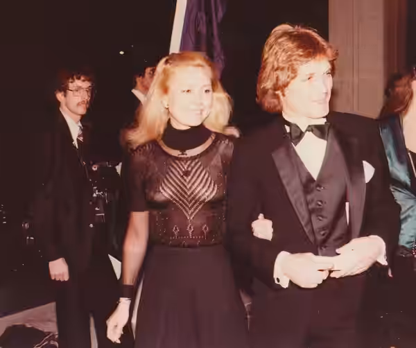Andrew Stevens at the Filmex Tribute to Elizabeth Taylor, Dorothy Chandler Pavilion, November 1981. NOTE: Permission granted to copy, publish, broadcast or post