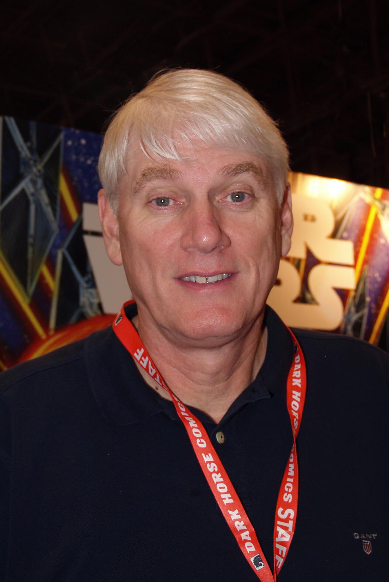 Dark Horse Comics founder and publisher Mike Richardson at the Dark Horse Comics Booth on Friday October 11, 2013 at the Jacob K. Javits Convention Center in Ma