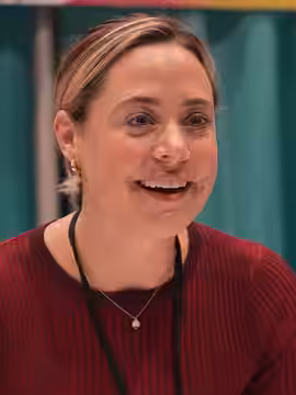 Erika Henningsen at GalaxyCon Oklahoma City in 2024