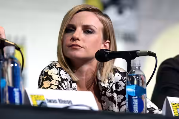 Faye Marsay speaking at the 2016 San Diego Comic Con International, for "Game of Thrones", at the San Diego Convention Center in San Diego, California. Please a