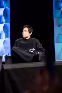 Young Mazino, actor, at the 2025 South by Southwest festival.