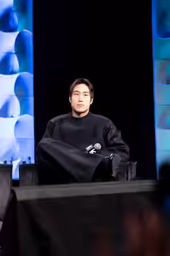 Young Mazino, actor, at the 2025 South by Southwest festival.