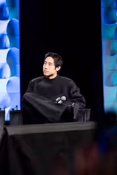 Young Mazino, actor, at the 2025 South by Southwest festival.
