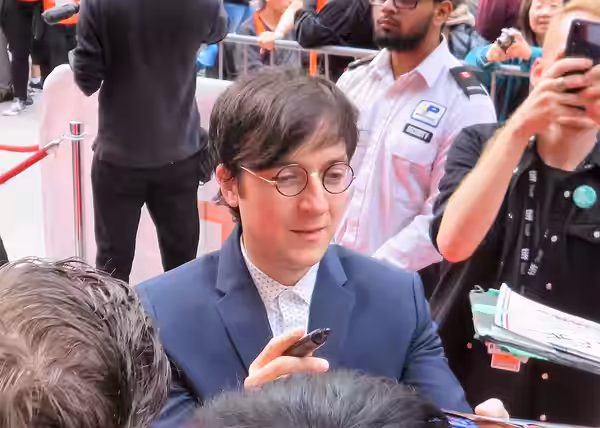 Josh Brener at the premiere of Front Runner, 2018 Toronto Film Festival
