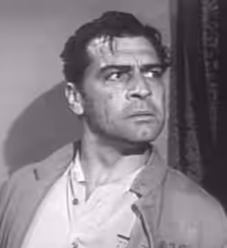 Anthony Caruso in the TV series The Public Defender, episode Crash Out (cropped screenshot) (1954)