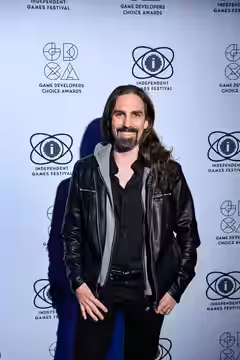 Bear McCreary at the Game Developers Choice Awards 2019.