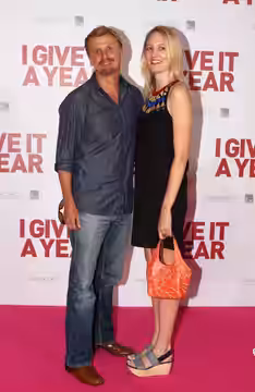 Shannon Murphy &amp; Dan Wyllie Rose Byrne returns home in Sydney to attend the Australian Premiere of her new film I GIVE IT A YEAR at Event Cinemas George Str (2013)