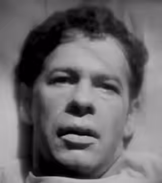 Mike Kellin in the TV-series One Step Beyond, episode The Trap (cropped screenshot) (1960)
