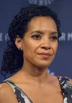 Actress Zabryna Guevara at the NY PaleyFest 2014 for the TV show Gotham