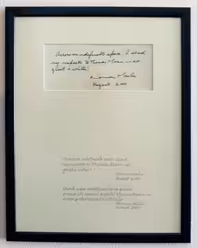 guest book, Hotel Elephant, Norman Mailer, Markt 19, Weimar, Germany (2010)