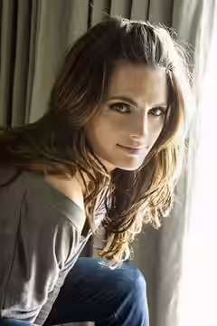 Stana Katic head shot, taken by Tyler Parker, for web use (2010)