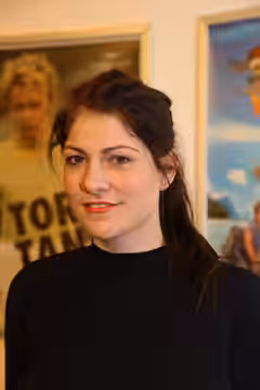 German film director and screenwriter Katrin Gebbe presenting her motion picture Tore tanzt at the Apollo-Kino Center Ibbenbüren in Ibbenbüren, Kreis Steinfurt,