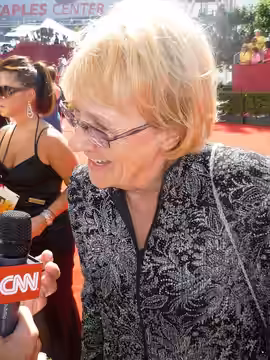 Actress Kathryn Joosten at the 2009 Primetime Emmy Awards.