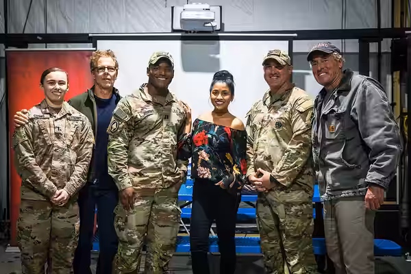U.S. Army 1st Lt. Danielle Cuomo, left, an executive officer, assigned to 3rd Battalion, 29th Field Artillery (3-29 FA), 3rd Armored Brigade Combat Team, 4th In (2022)