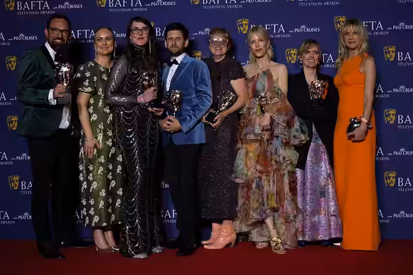 Pictured from Left - Tim Mannion, Philippa Dunne, Helen Serafinawicz, Laurence Rickard, Barunka O’Shaughnessy, Alyssa McClelland, Holly Walsh, Lucy Punch (2026)