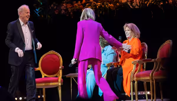 Gyles Brandreth &amp; Judi Dench &amp; The Dames - London Palladium - Sunday 5th March 2023