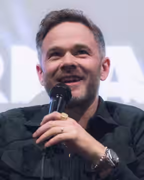 Shawn Ashmore at a Q&amp;A for The Huntsman in North Hollywood, California (2026)