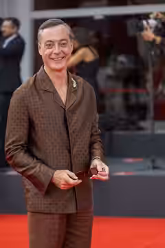 Maurizio Lombardi, actor, at 83rd Venice International Film Festival in Venice, Italy for the film Dio Ride. (2026)
