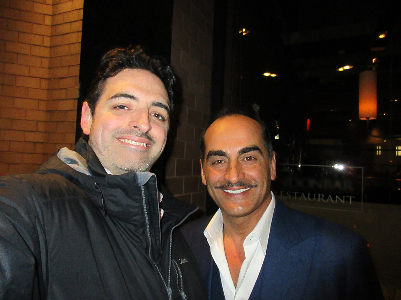 Star of Homeland, Curb Your Enthusiasm, Aladdin, and Legion. NYC Jan '18.